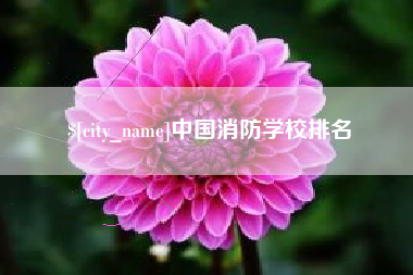 马鞍山中国消防学校排名