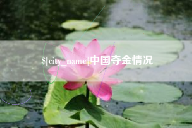 马鞍山中国夺金情况