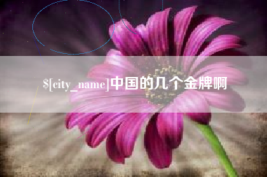 马鞍山中国的几个金牌啊