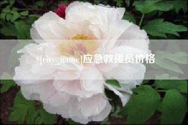 马鞍山应急救援员价格