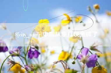 马鞍山中国队拿几块金牌了