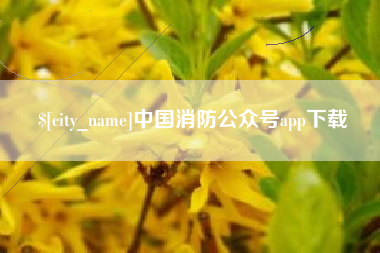 马鞍山中国消防公众号app下载