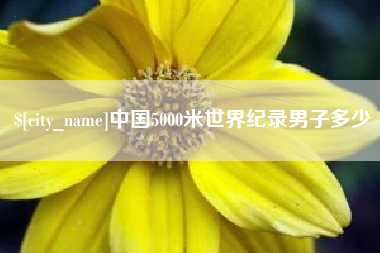 马鞍山中国5000米世界纪录男子多少