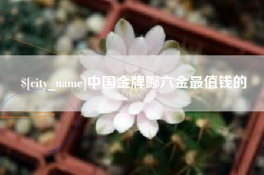 马鞍山中国金牌哪六金最值钱的