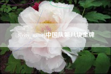 马鞍山中国队第八块金牌