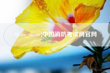 马鞍山中国消防考试网官网