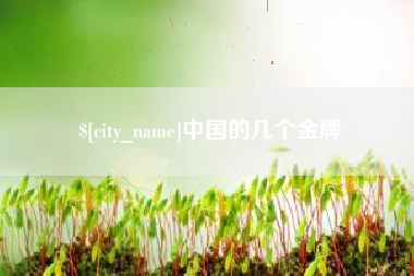马鞍山中国的几个金牌
